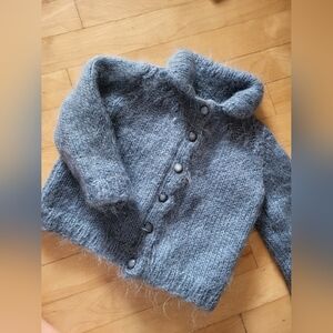 Vintage Handmade Knit Cardigan